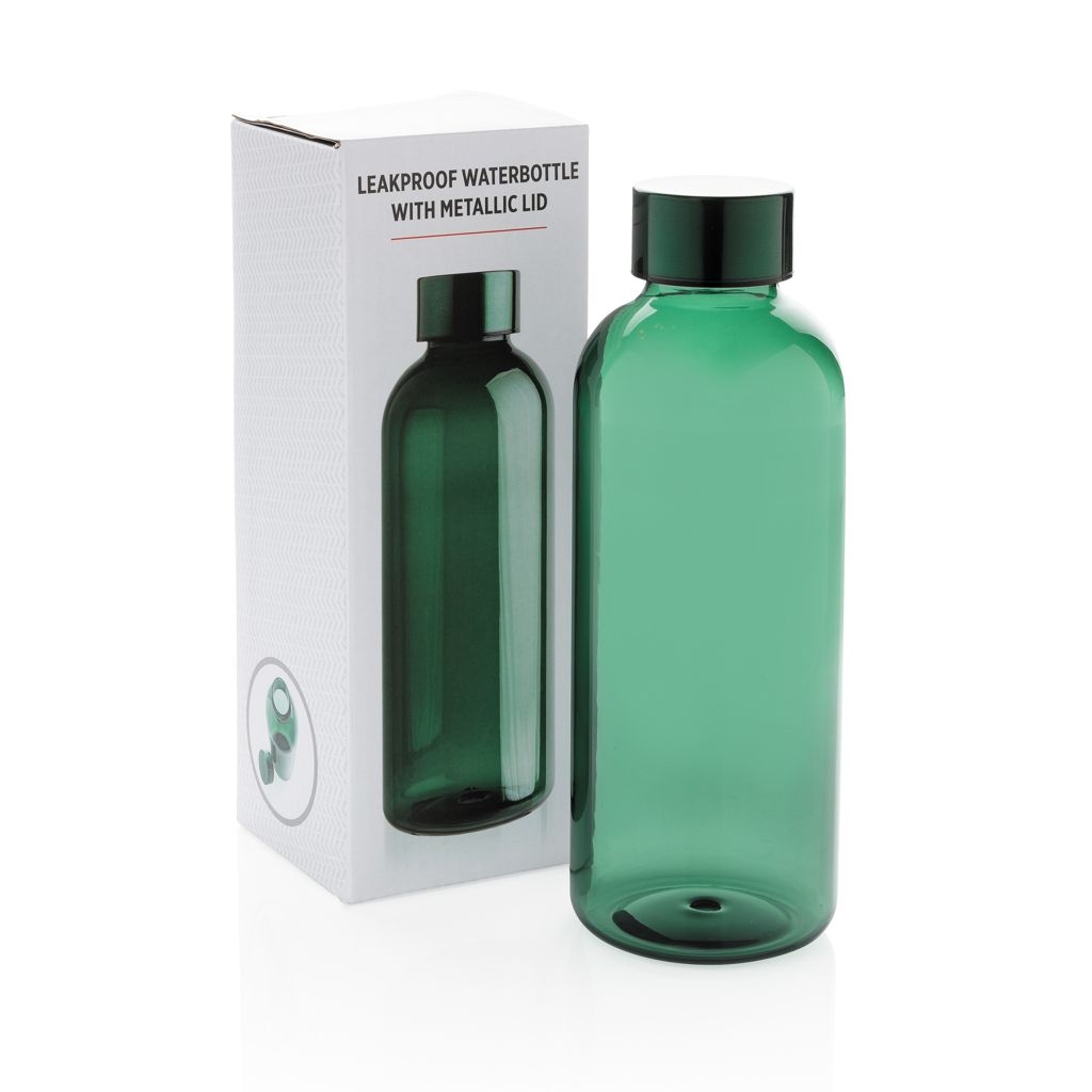 XDP433.44-7Auslaufsichere Trinkflasche mit Metalldeckel_ gruen