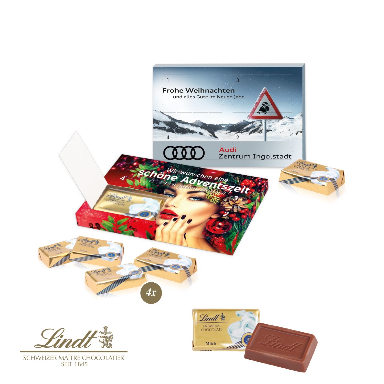 CD95340-01Super-Mini-Adventskalender Lindt _XXS_ Motiv-Vorlage
