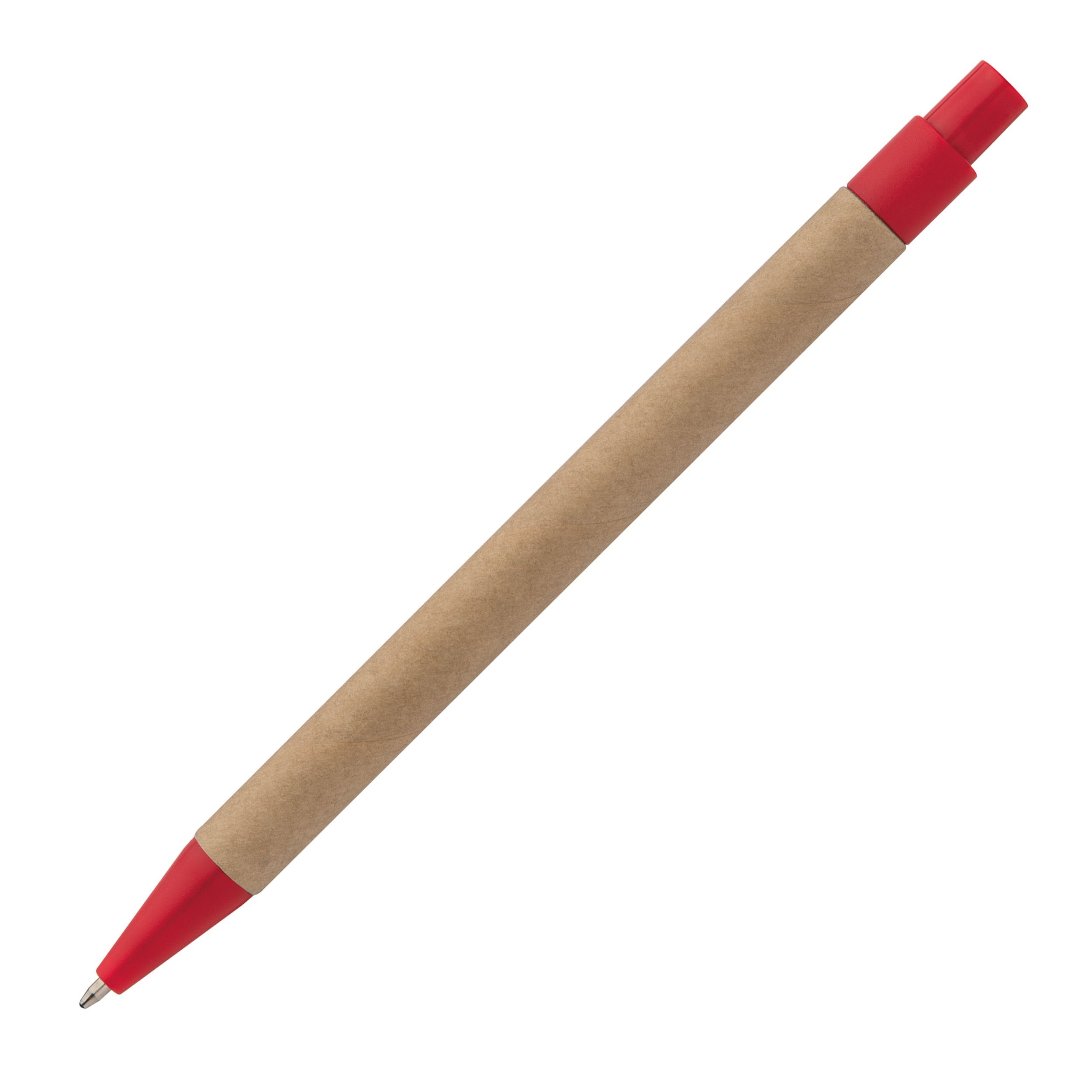 MA10397-05Kugelschreiber aus recyceltem Papier_ rot