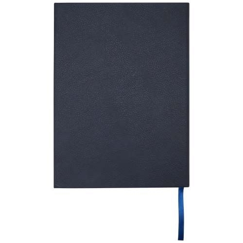 PF107920-1Alejandra A5 Hardcover Notizbuch aus recyceltem Leder_ Ozeanblau