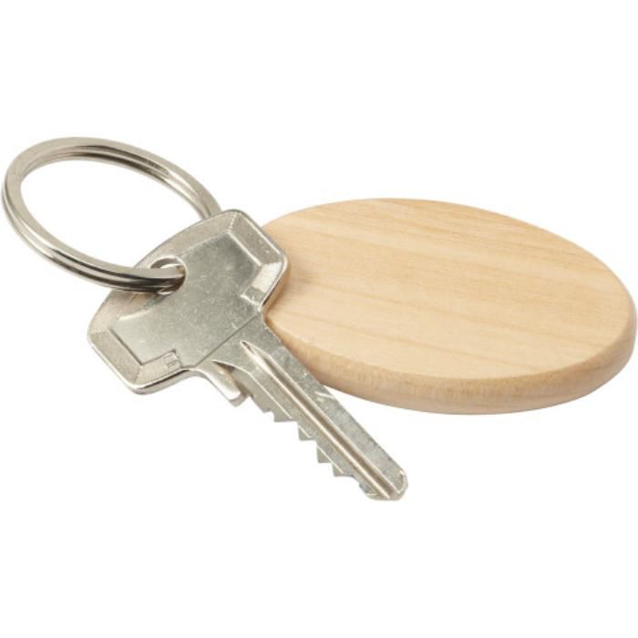 Schlüsselanhänger aus Holz Katherine, Braun