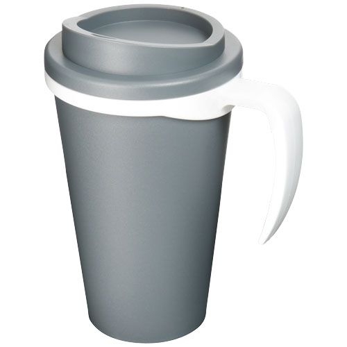 PF210004-25Americano® Grande 350 ml Isolierbecher_ grau_weiss PF210004-25Americano® Grande 350 ml Isolierbecher_ grau_weiss