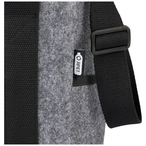 PF120667-1Felta Kuehltasche aus GRS-recyceltem Filz 21 L_ mittelgrau