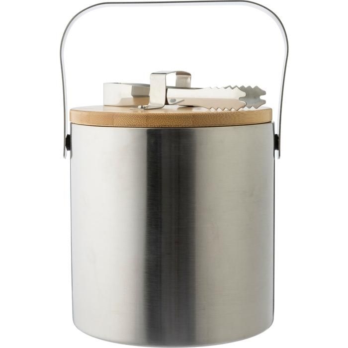 GI1204135-32Doppelwandiger Eiskuebel aus Edelstahl Fenwick_ silber