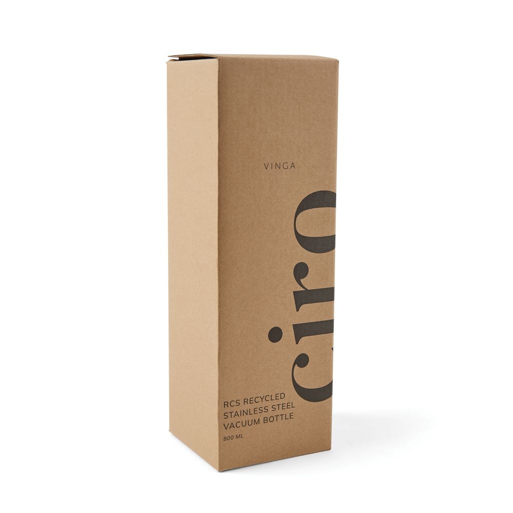 XDV43003-9VINGA Ciro RCS recycelte Vakuumflasche 800ml_ beige
