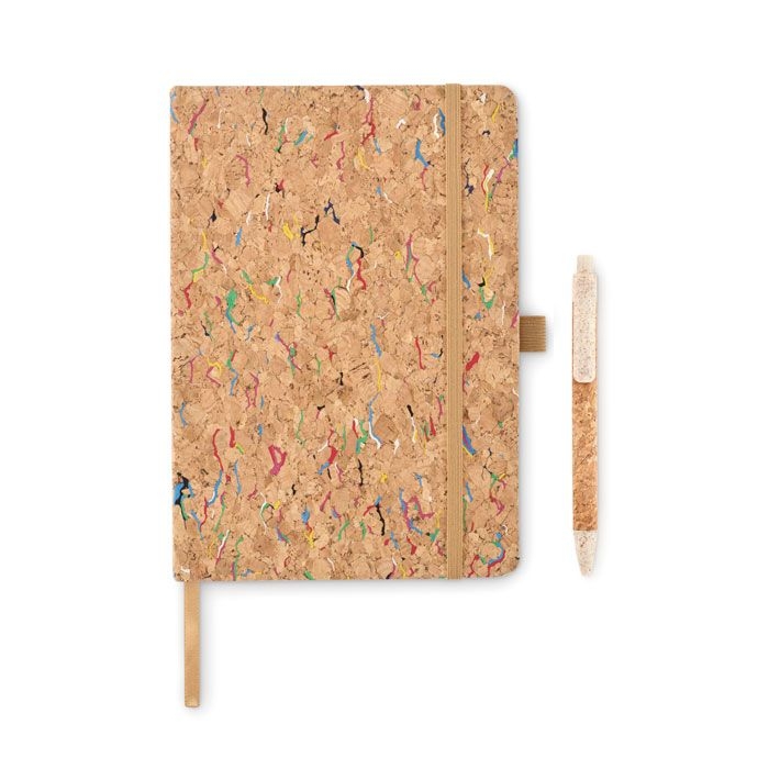 MO2414-13Cornota DIN A5 Notizbuch Kork_ beige
