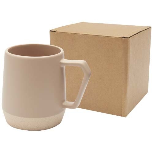 PF100855-2Dolce  300 ml matte Keramiktasse_ oatmeal