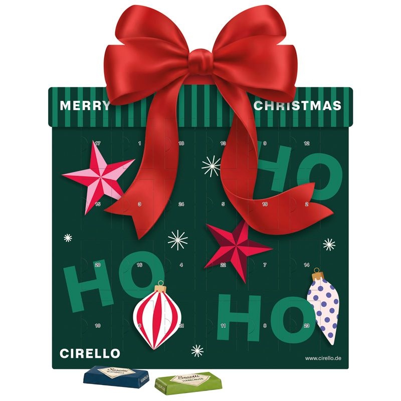 JG20191Shape Adventskalender Geschenk Sarotti
