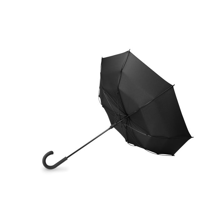 MO8776-03New Quay Automatik Regenschirm Luxus_ Schwarz