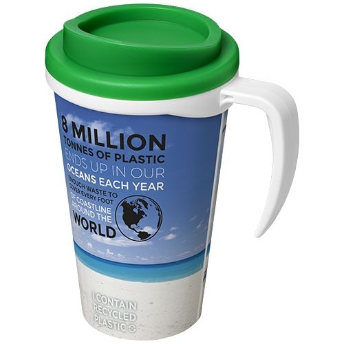 PF210006-7Brite-Ameriano® Grande 350 ml Isolierbecher_ weiss_gruen PF210006-7Brite-Ameriano® Grande 350 ml Isolierbecher_ weiss_gruen