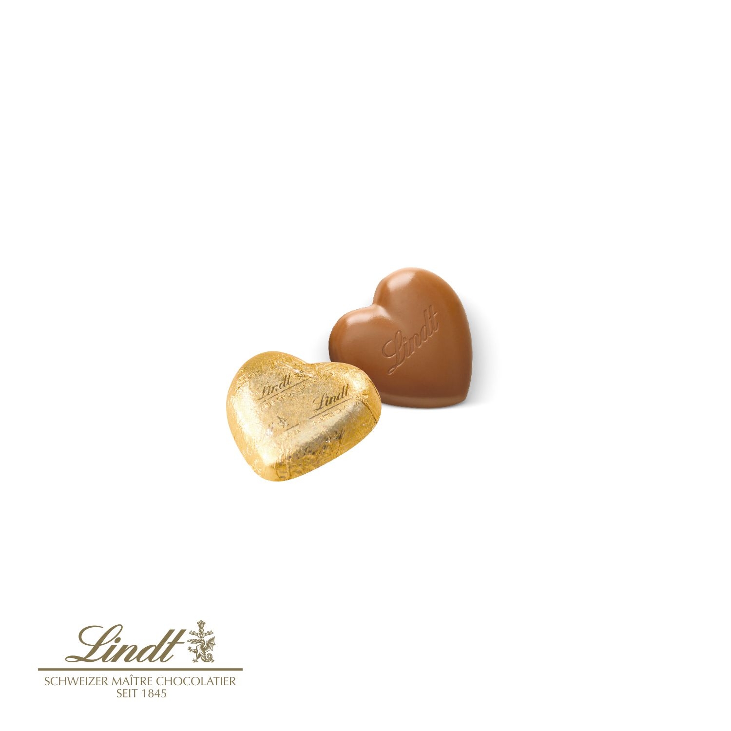 CD91210-01Schokokarte Herz mit Lindt Herz_ Lindt Schokoherzen