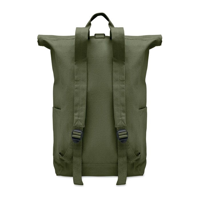 MO2552-49Kamet Rolltop-Rucksack 390 g_m²_ armeegruen