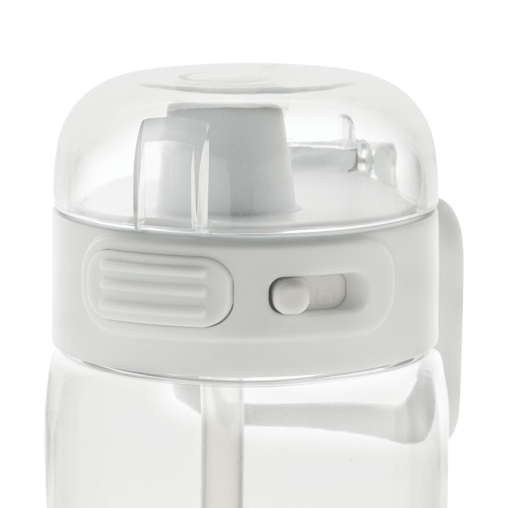 XDP437.70-03Sip'nLock RCS rPET auslaufsichere Sport-Trinkflasche 800ml_ weiss