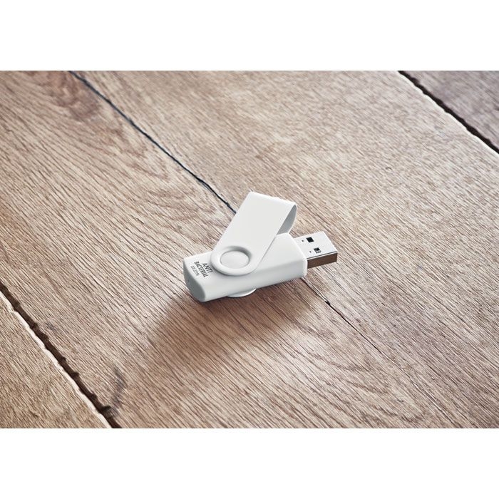 MO1204-06Tech Clean Antibakterieller USB-Stick 16GB_ Weiss_ 16 GB