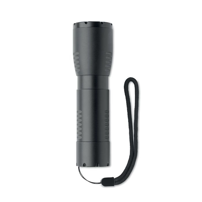 MO6591-03Enta Kleine LED-Taschenlampe Alu_ Schwarz