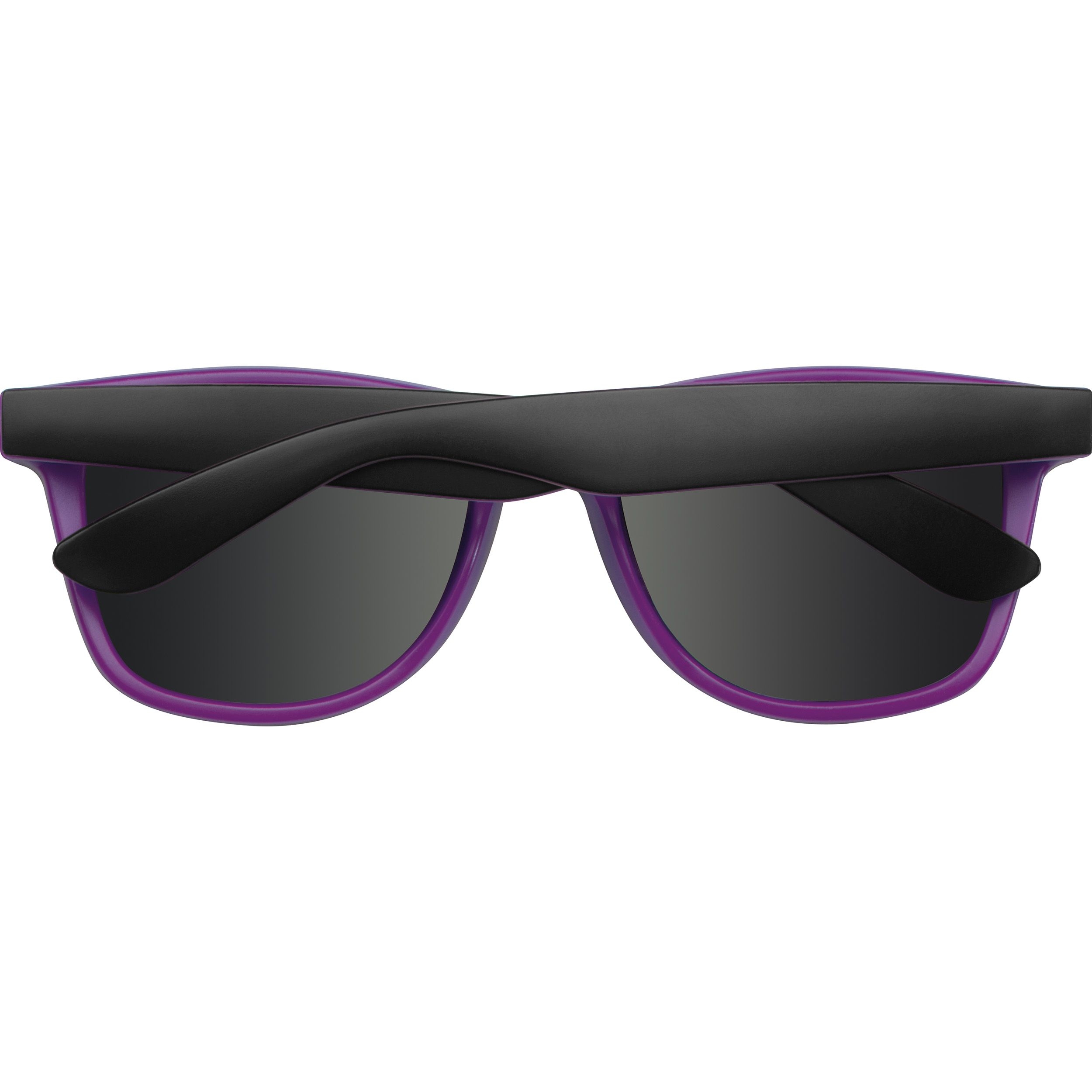 MA50671-12Sonnenbrille aus Kunststoff mit verspiegelten Glaesern_ UV 400 Schutz_ lila