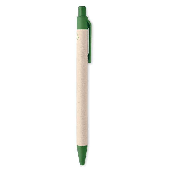 MO6822-09Mito Pen Kugelschreiber Milchkarton_ Gruen