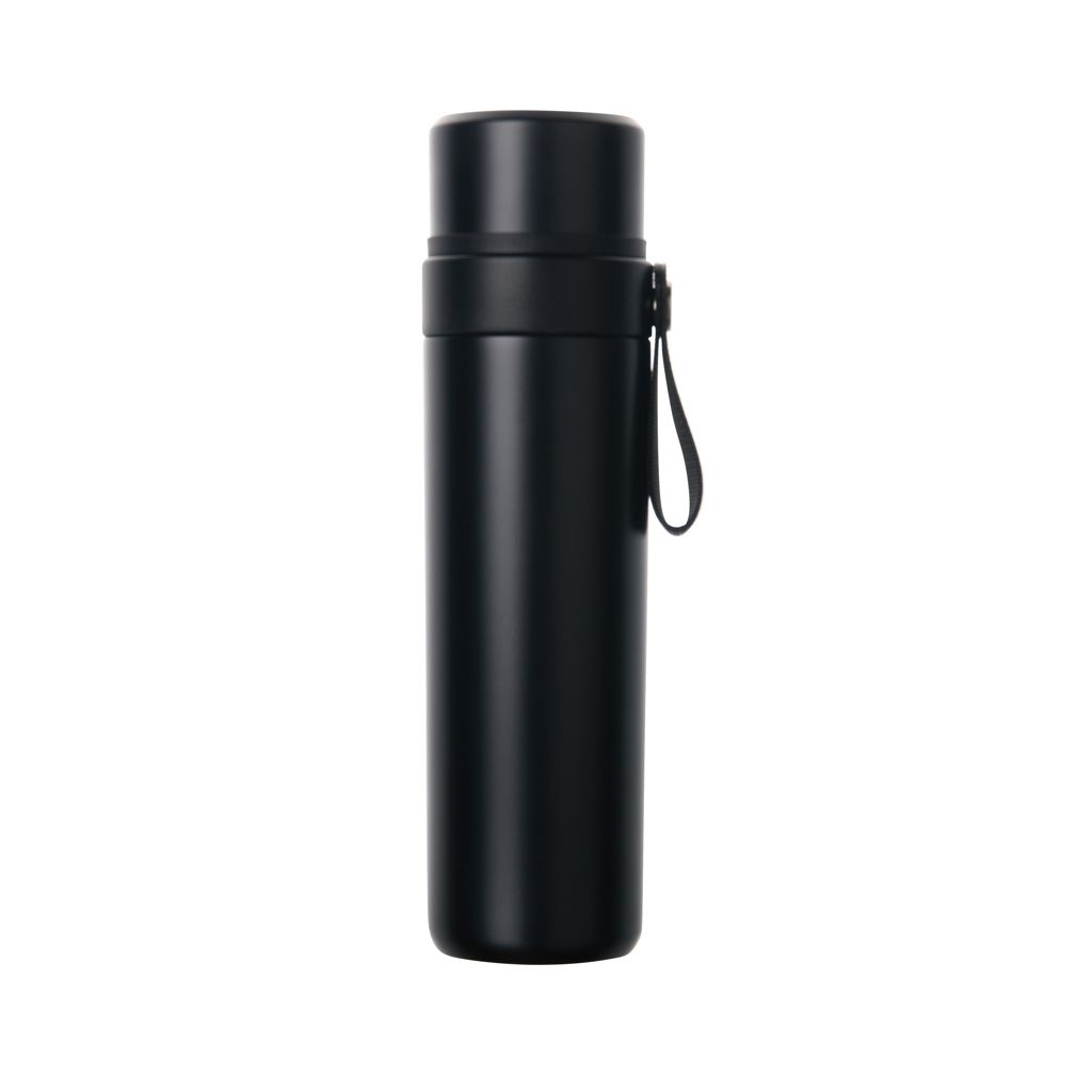 XDV43007-01VINGA Tono RCS Thermoskanne mit zwei Bechern_ 750ml_ schwarz