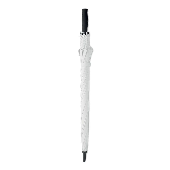 MO6175-06Grusa Regenschirm mit ABS Griff_ Weiss
