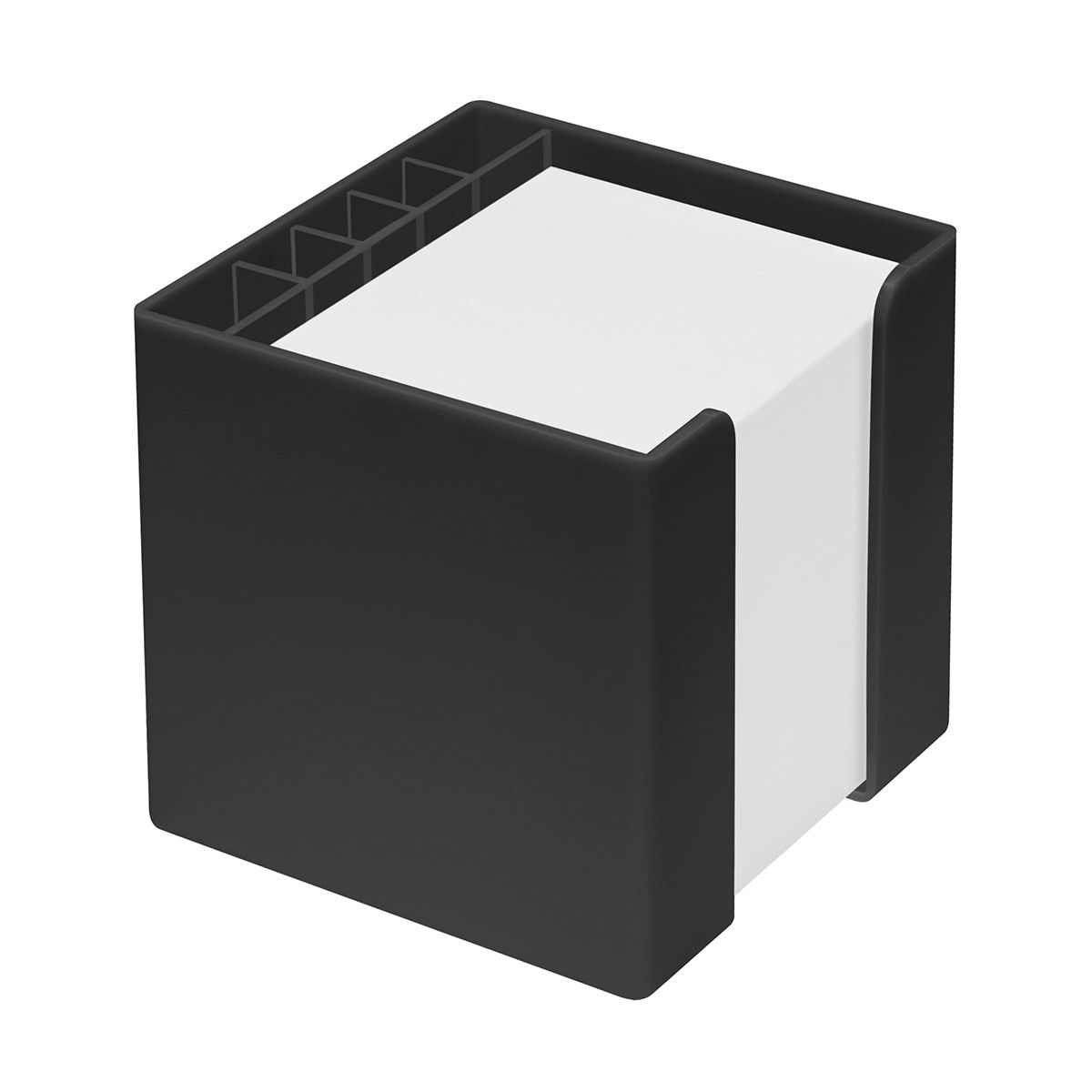 HE7009KPC-6Zettelbox mit Koecher _Alpha_ schwarz