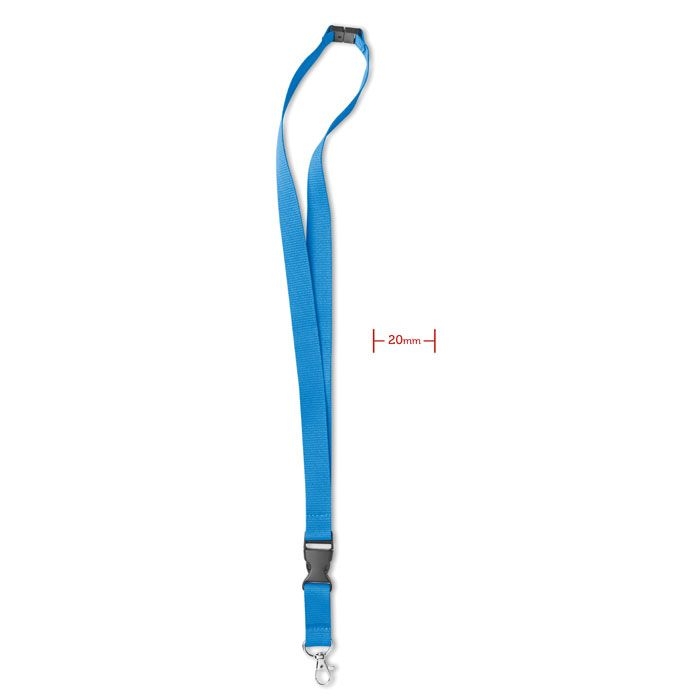 MO8595-12Lany Lanyard mit Karabiner 20mm_ Tuerkis MO8595-12Lany Lanyard mit Karabiner 20mm_ Tuerkis
