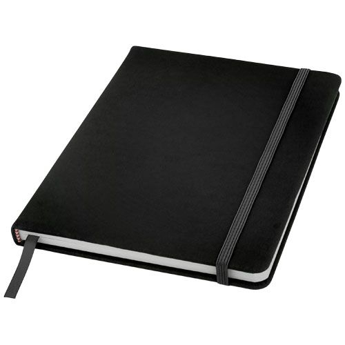 PF107090-1Spectrum A5 Notizbuch mit gepunkteten Seiten_ schwarz