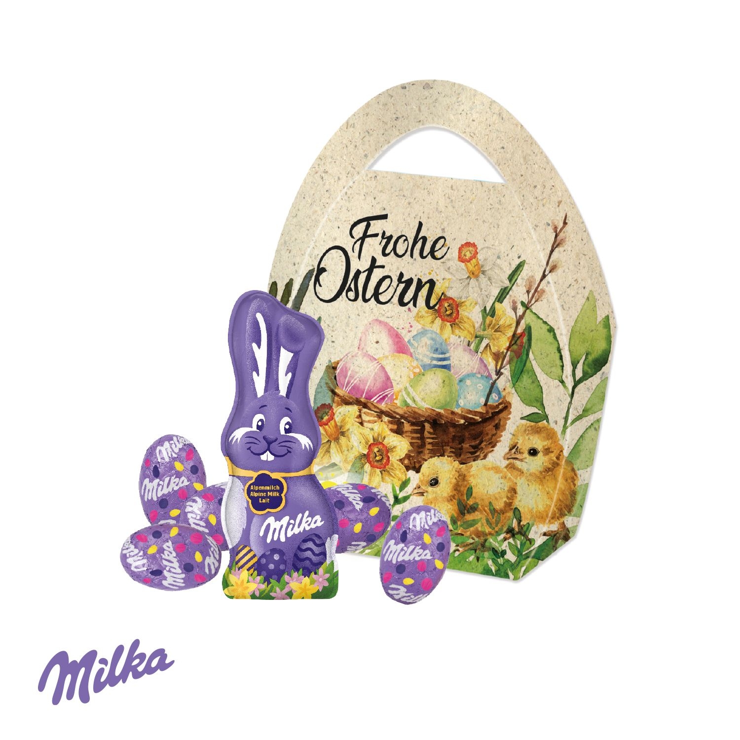 CD94642-01Premium Osterei mit Schokoladenmischung von Milka_ Milka Schokomischung