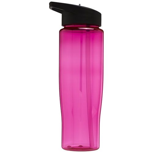 PF210044-6H2O Active® Tempo 700 ml Sportflasche mit Ausgussdeckel_ rosa_schwarz