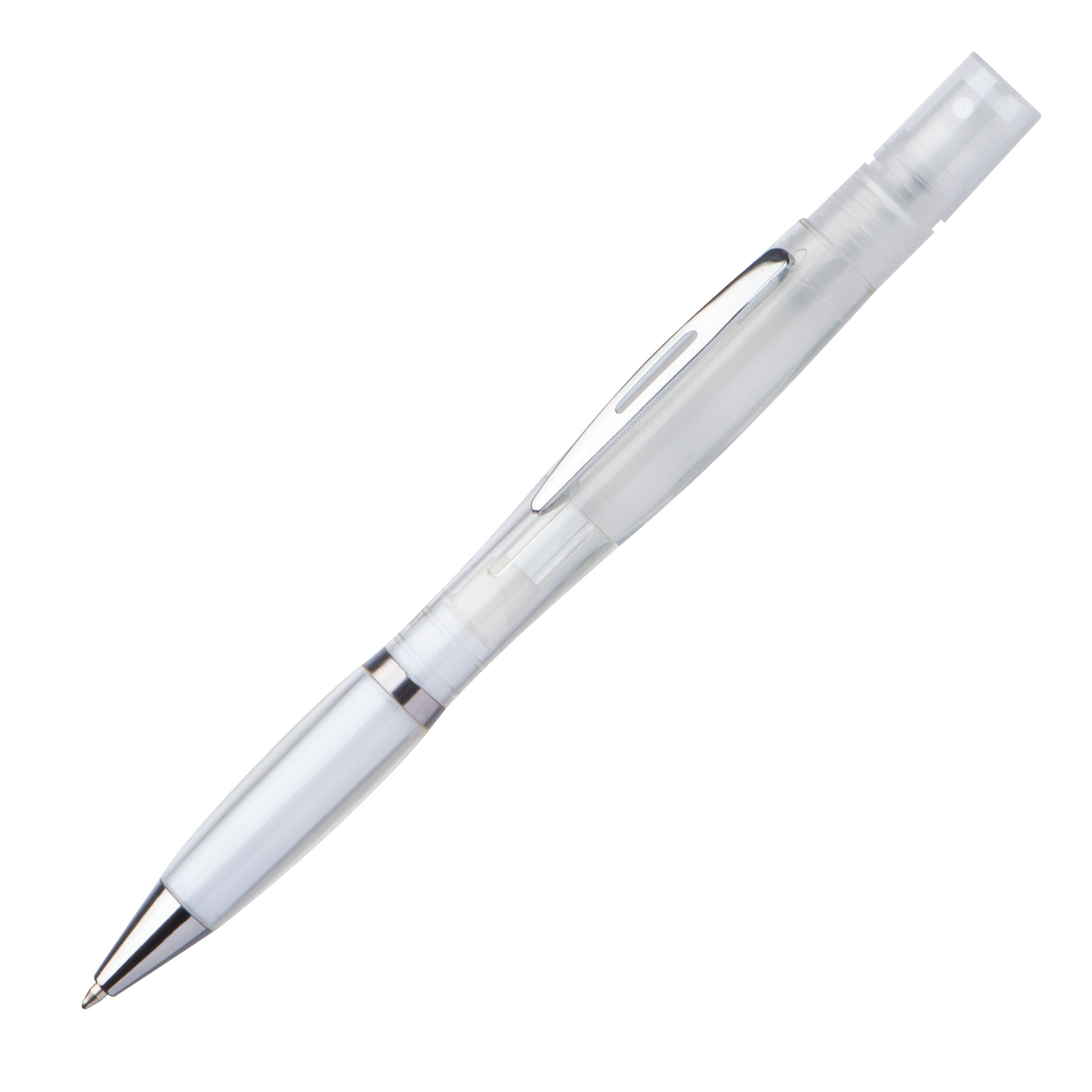 MA11776-06Drehkugelschreiber mit Sprayfunktion _ weiss