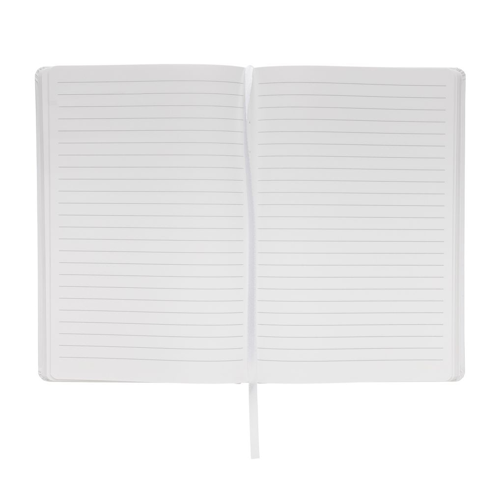 XDP774.35-3A5 Impact Steinpaper Hardcover Notizbuch_ weiss