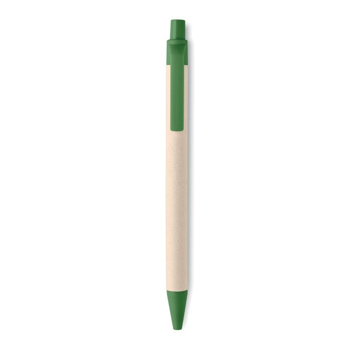MO6822-09Mito Pen Kugelschreiber Milchkarton_ Gruen
