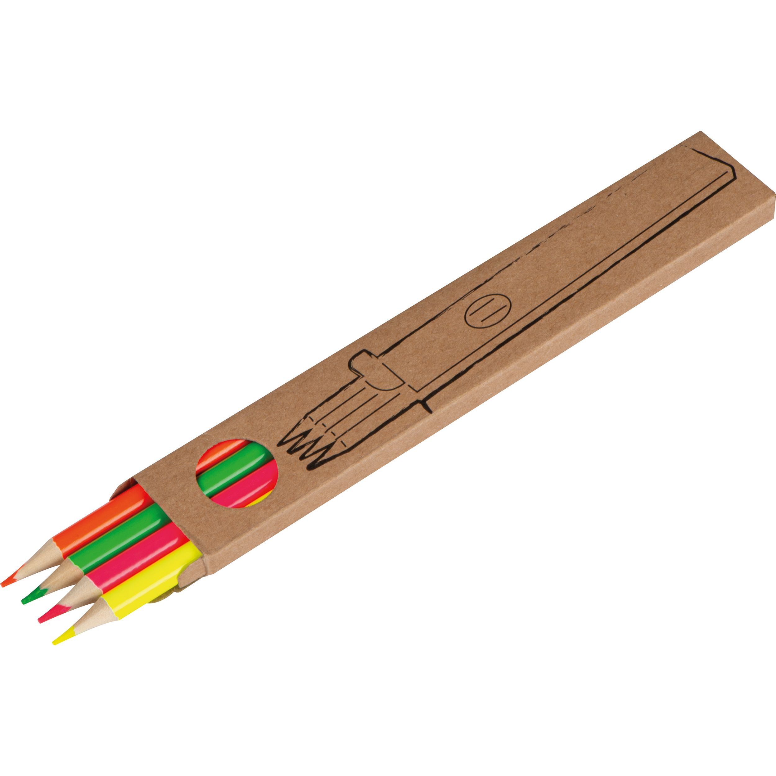 MA13740Textmarker Neon-Buntstifte Set