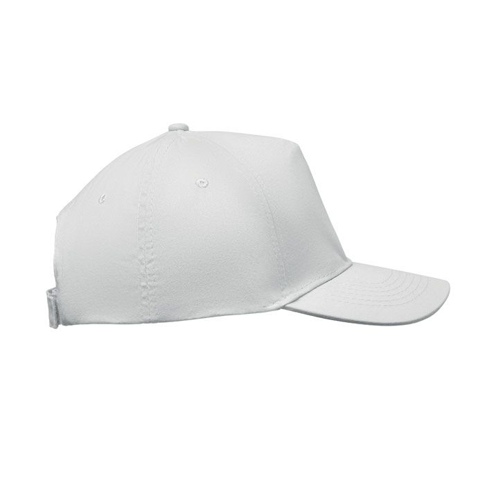 MO2345-06Sunny Baseball Kappe 5 Panels_ weiss
