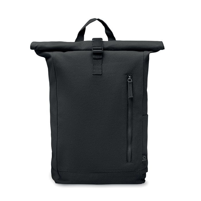 MO2552-03Kamet Rolltop-Rucksack 390 g_m²_ schwarz