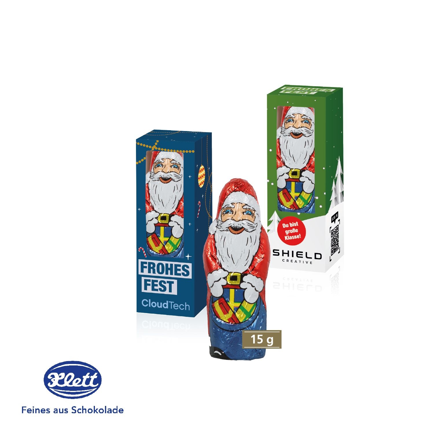 CD95536-01Weihnachtsmann von Klett_ 15 g_ Klett Weihnachtsmann