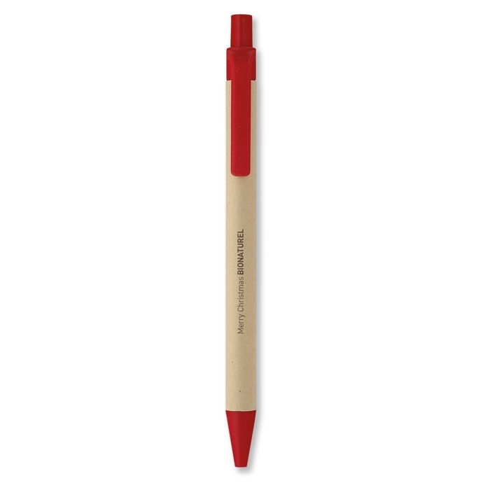 IT3780-05Cartoon Papier_Mais PLA Kugelschreiber_ Rot