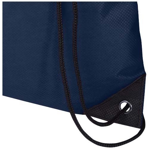 PF130080-5Evergreen Sportbeutel aus recyceltem GRS Non Woven 5 L_ navy