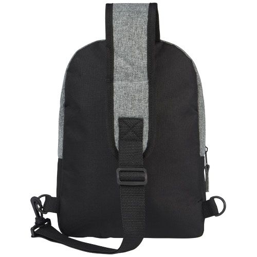 PF120653-1Reclaim GRS recycelte Tragetasche 3_5 L_ schwarz_heather grau