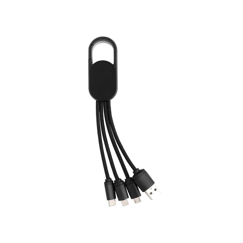 XDP302.074-in-1 Kabel mit Karabiner-Clip