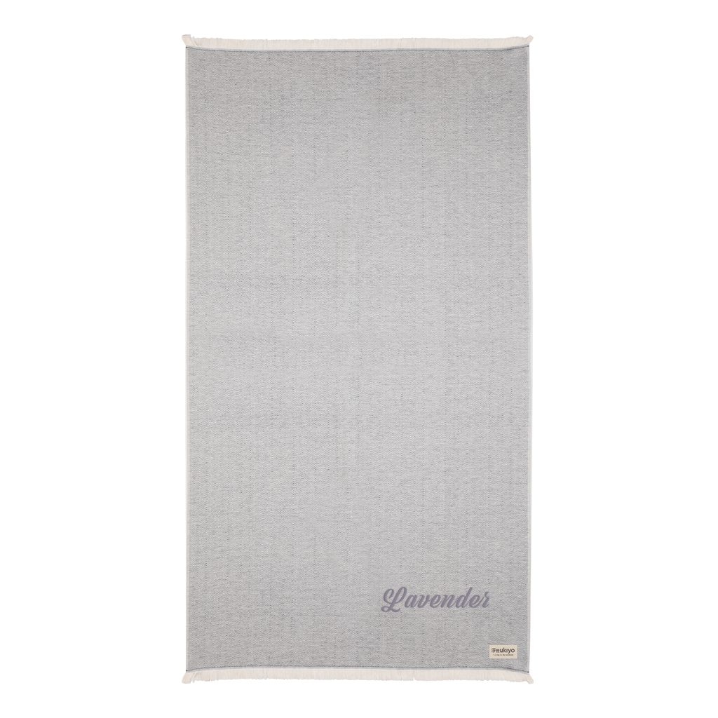 XDP453.80-1Ukiyo Hisako AWARE™ Four Seasons Handtuch_Decke 100x180cm_ schwarz