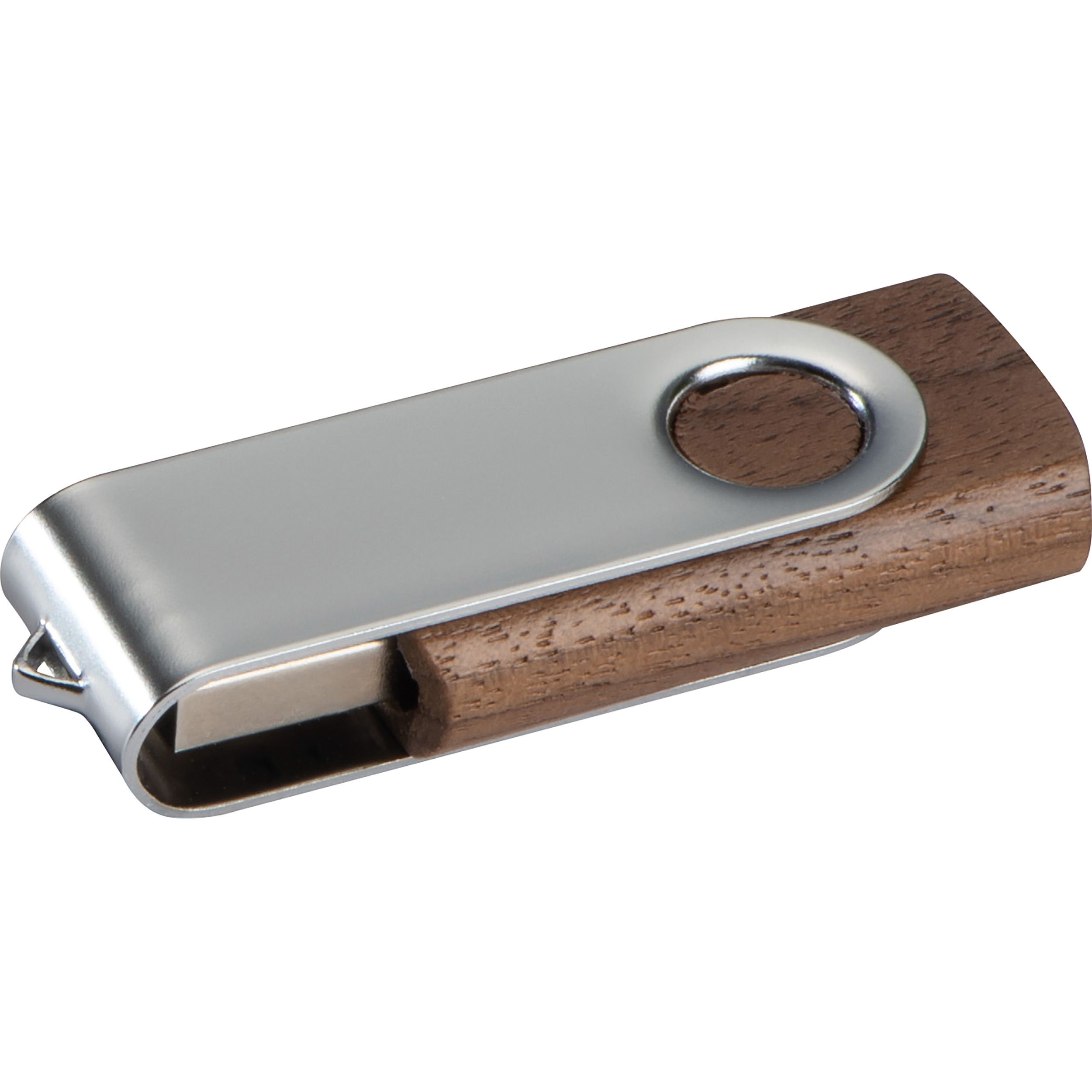 MA20878-01USB Stick aus dunklem Holz 4GB_ braun