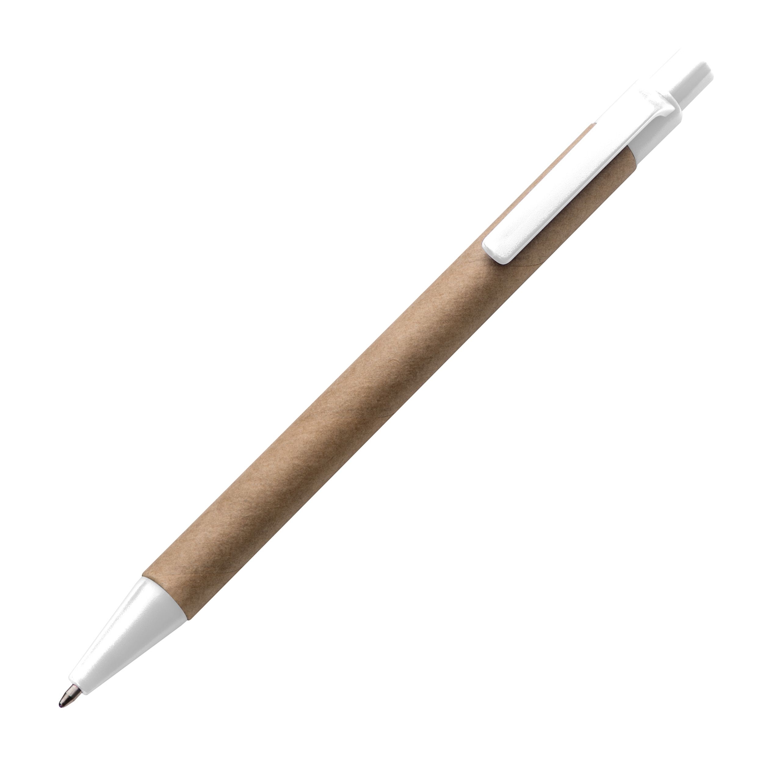 MA10397-06Kugelschreiber aus recyceltem Papier_ weiss