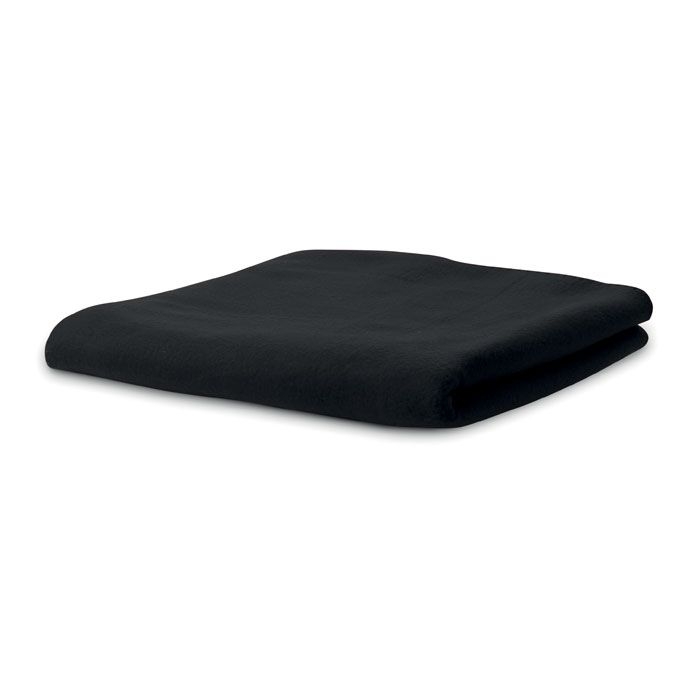 MO7245-03Stavenger Fleece-Decke_ Schwarz