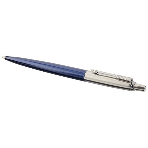 PF106838-2Parker Jotter Bond Street Kugelschreiber _blaue Mine_ navy_silber