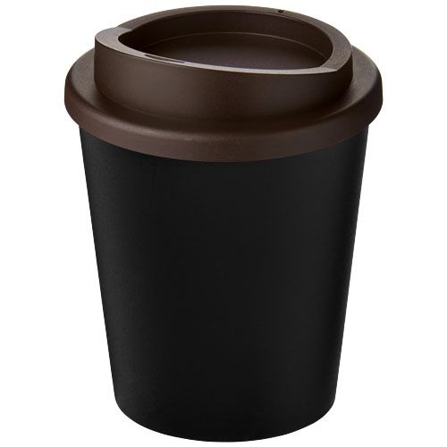 PF210454-13Americano® Espresso Eco 250 ml recycelter Isolierbecher_ schwarz_braun PF210454-13Americano® Espresso Eco 250 ml recycelter Isolierbecher_ schwarz_braun