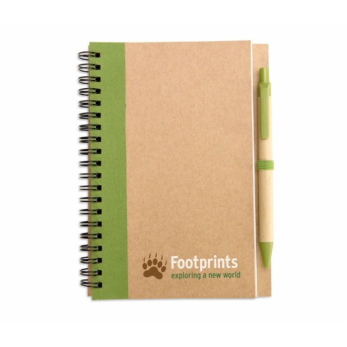 IT3775-48Sonora Plus Recycelter Notizblock_ limettengruen