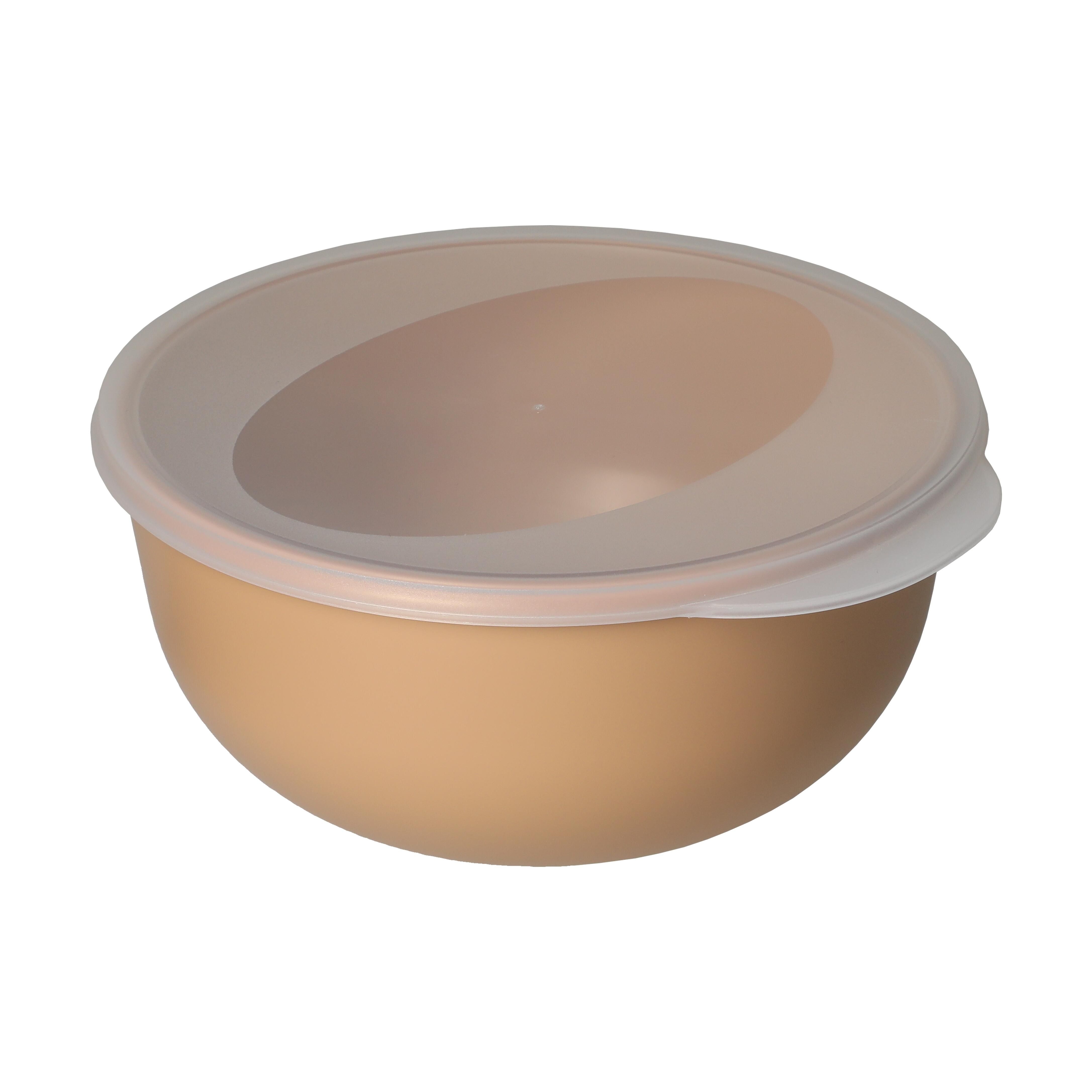 EL02119-1Food-Bowl _ToGo_ Classic_ 1_0 l_ bestaendiges braun_ transparent-milchig