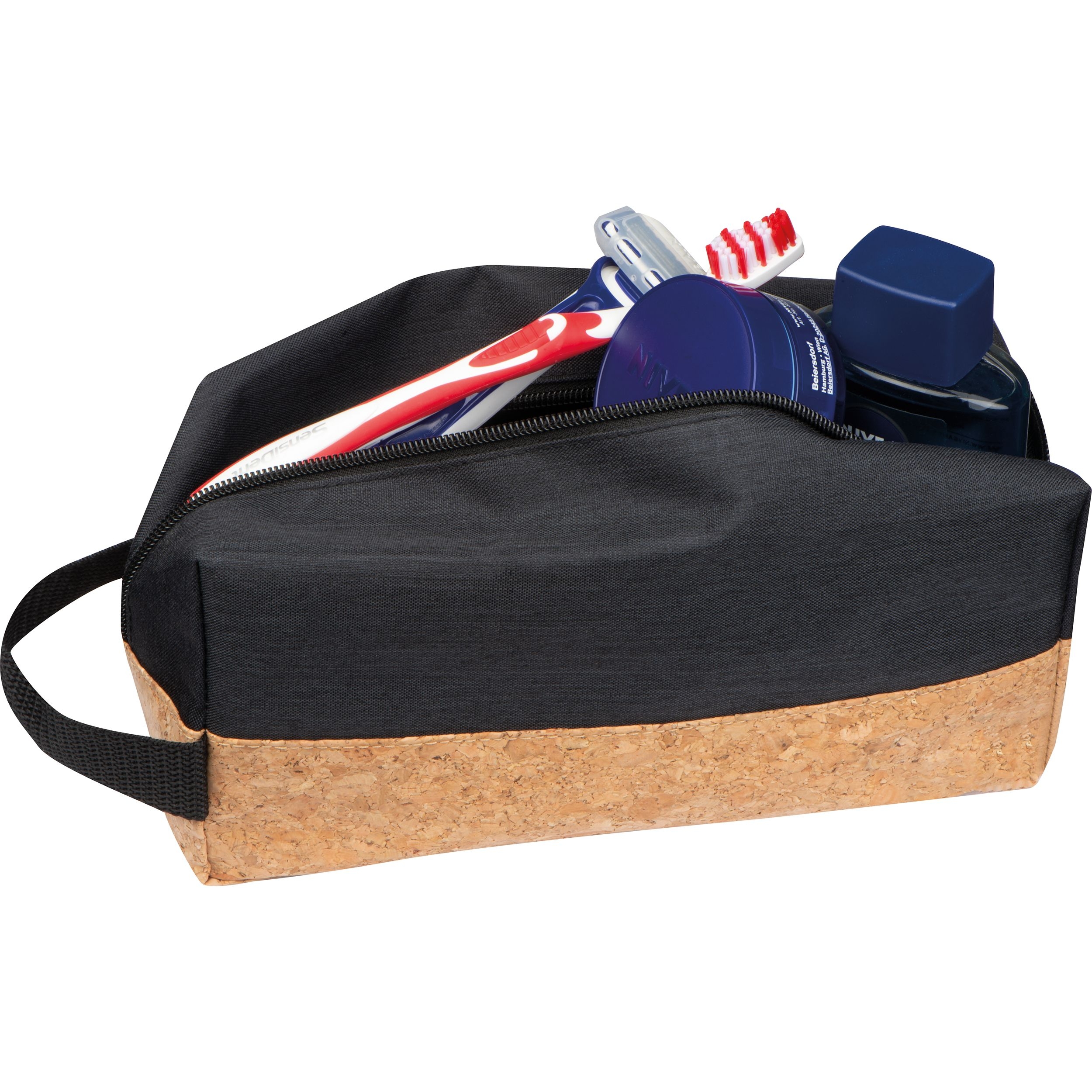 MA63166-03Kosmetiktasche mit Korkboden KLEMENTYNA_ schwarz