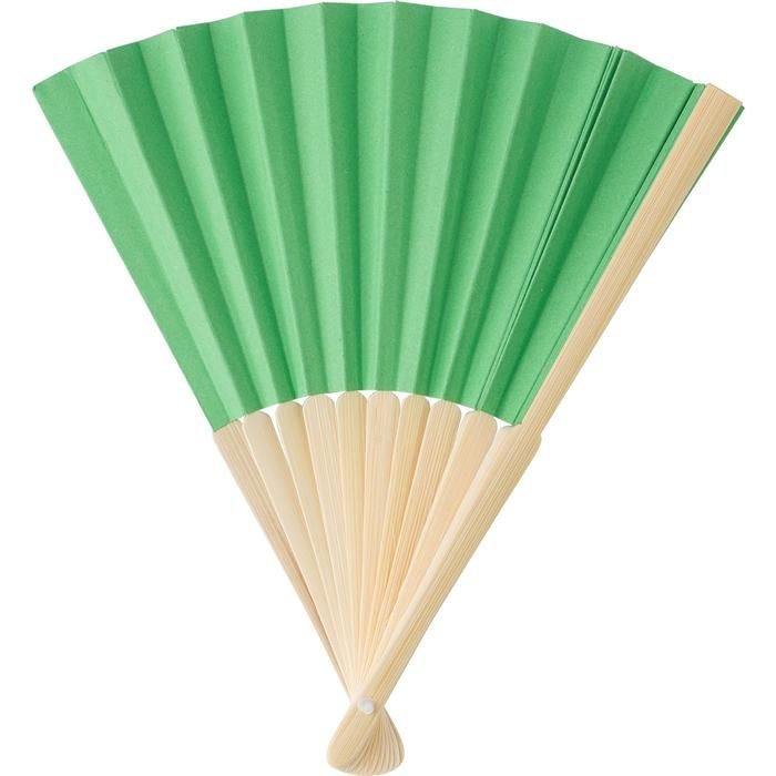 GI1041502-19Handfaecher aus Bambus Elio_ lime