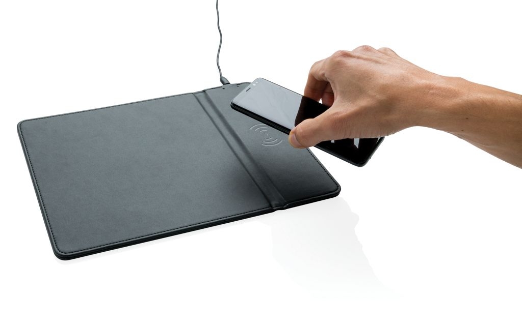 XDP308.94-1Mousepad mit Wireless-5W-Charging Funktion_ schwarz